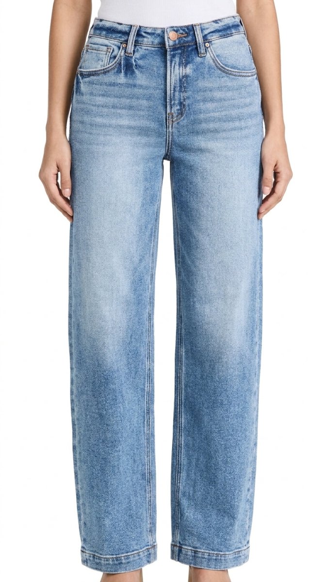 RISEN High Rise Wide Baggy Jeans - AMVIM