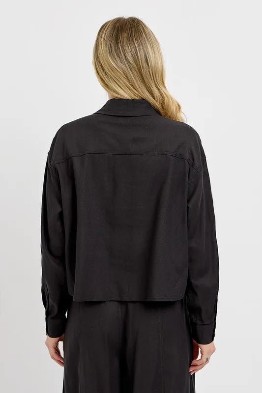 RISEN Long Sleeve Button - Down Shirt - AMVIM