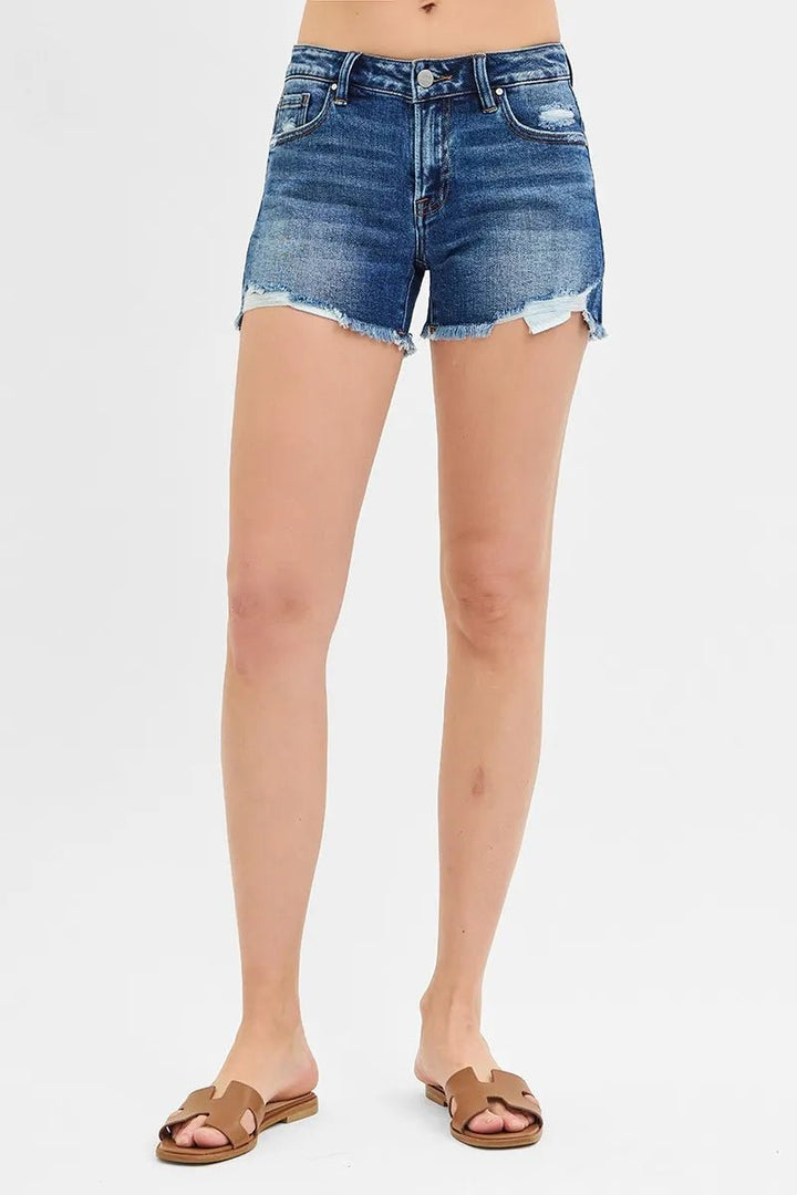 RISEN Low Rise Peekaboo Lining Shorts - AMVIM