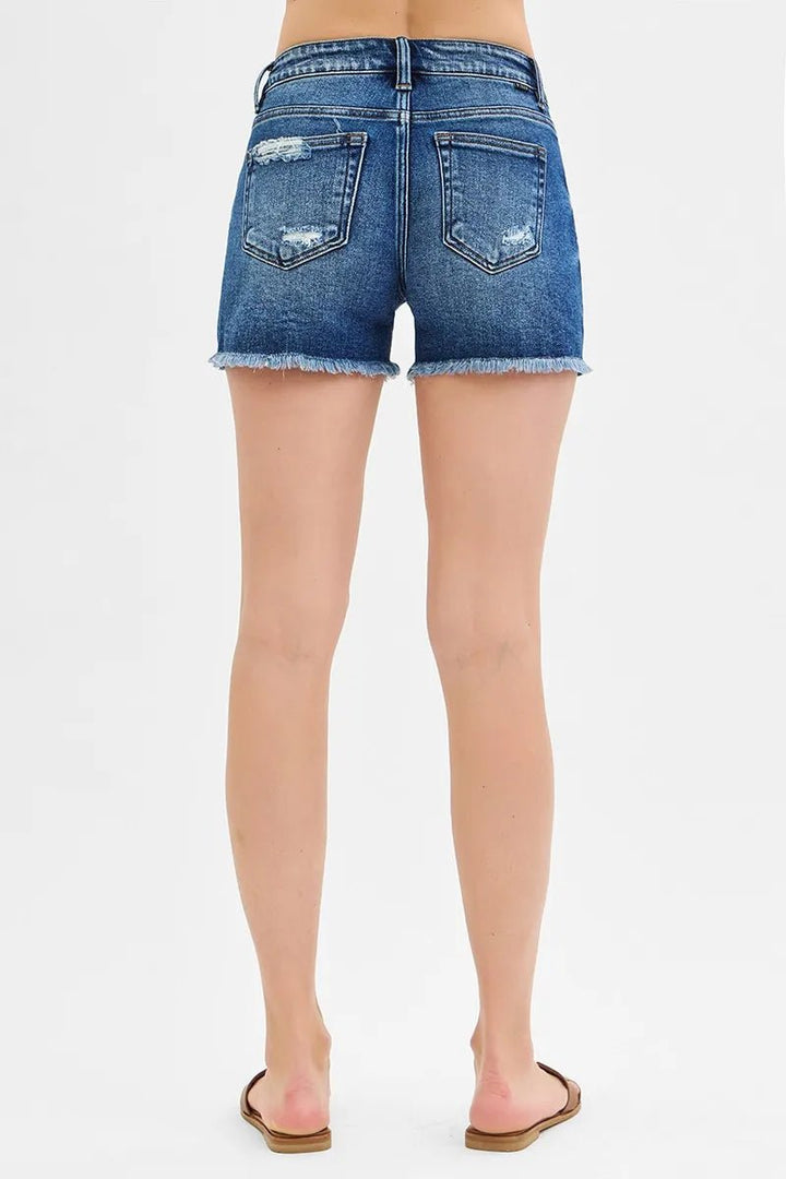 RISEN Low Rise Peekaboo Lining Shorts - AMVIM