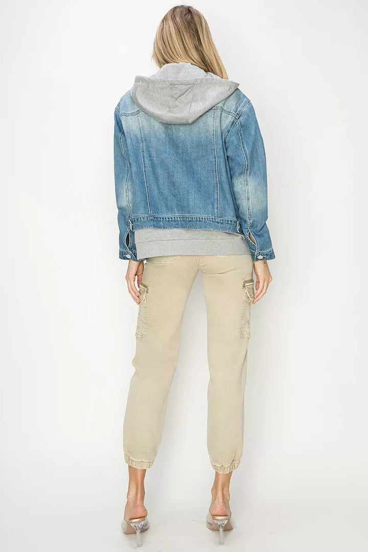RISEN Oversized Hoodie Jacket - AMVIM