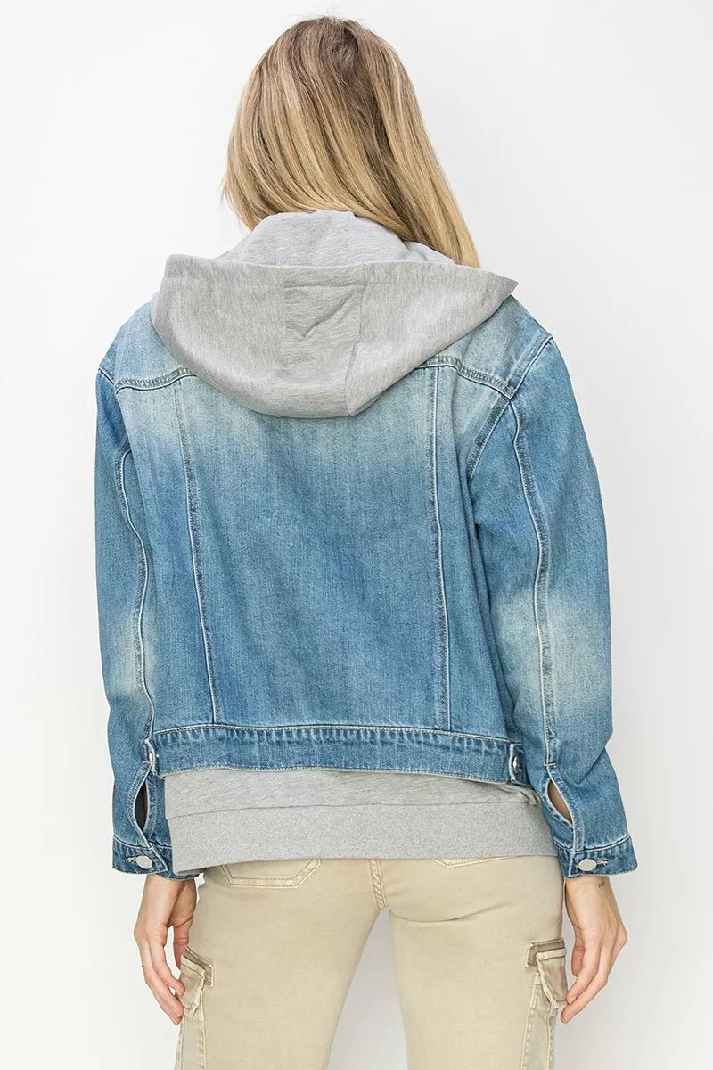 RISEN Oversized Hoodie Jacket - AMVIM
