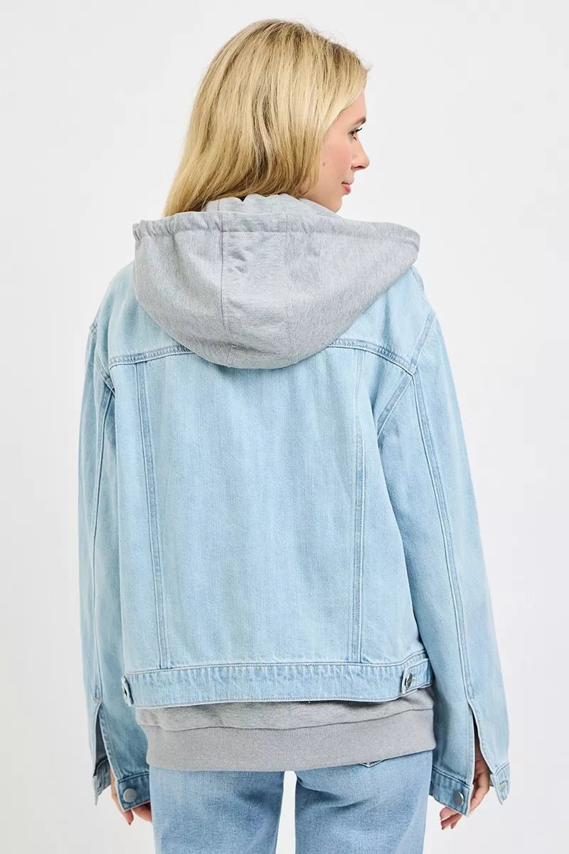 RISEN Oversized Hoodie Jacket - AMVIM