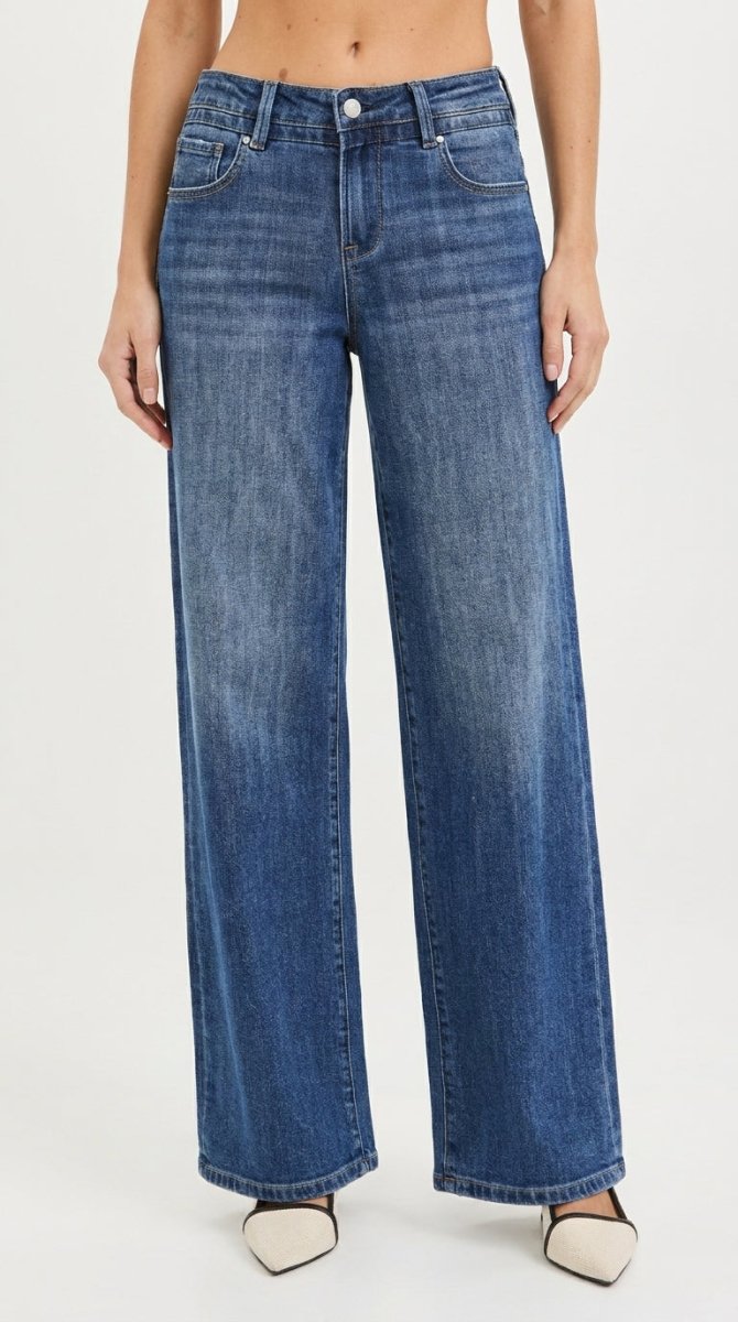 RISEN Slouchy Baggy Jeans with Pockets - AMVIM