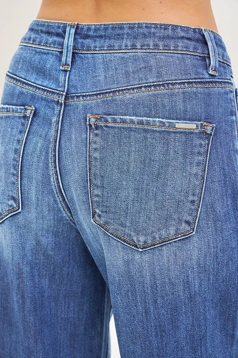 RISEN Slouchy Baggy Jeans with Pockets - AMVIM