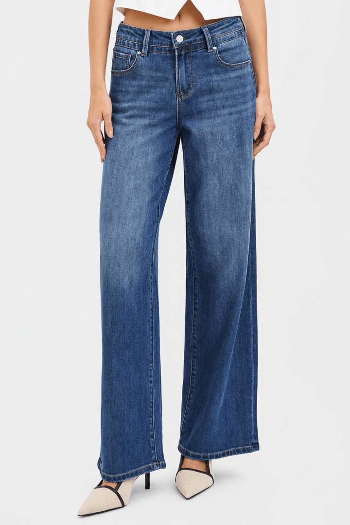 RISEN Slouchy Baggy Jeans with Pockets - AMVIM