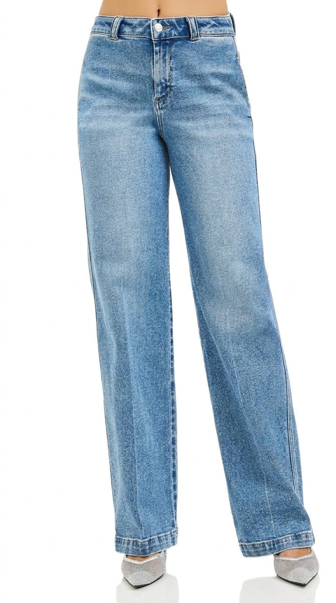 RISEN Slouchy Straight Jeans - AMVIM