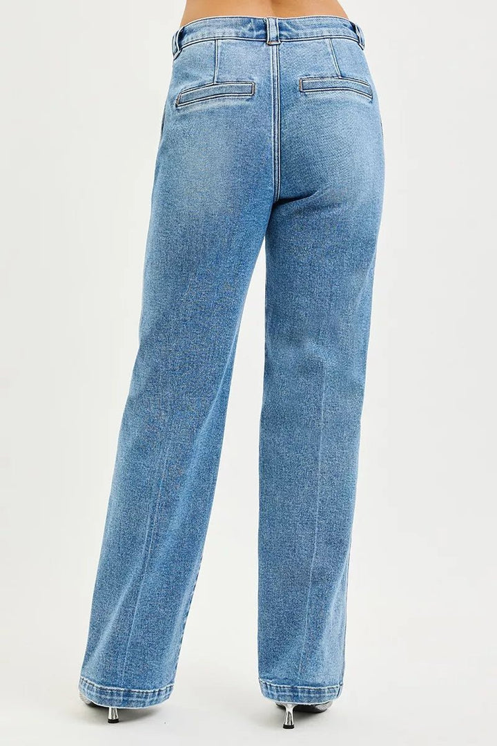 RISEN Slouchy Straight Jeans - AMVIM