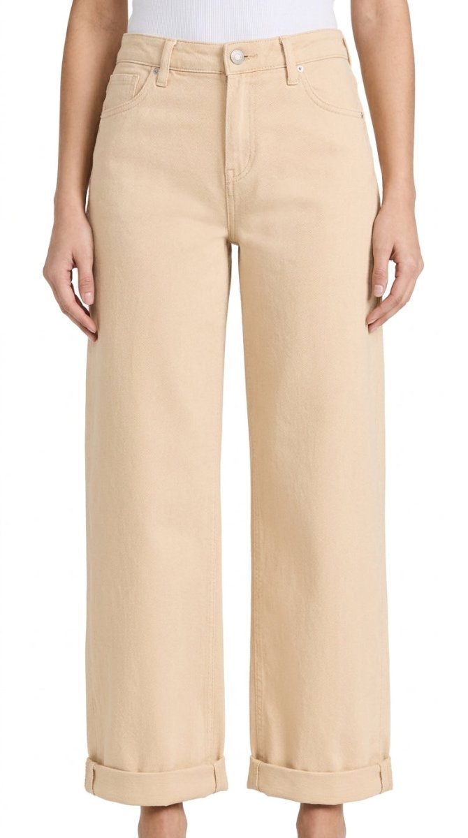 RISEN Tummy Control Mid Rise Ankle Barrel Relaxed Baggy - AMVIM