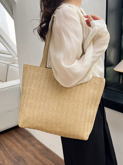 Straw Woven Tote Bag - AMVIM