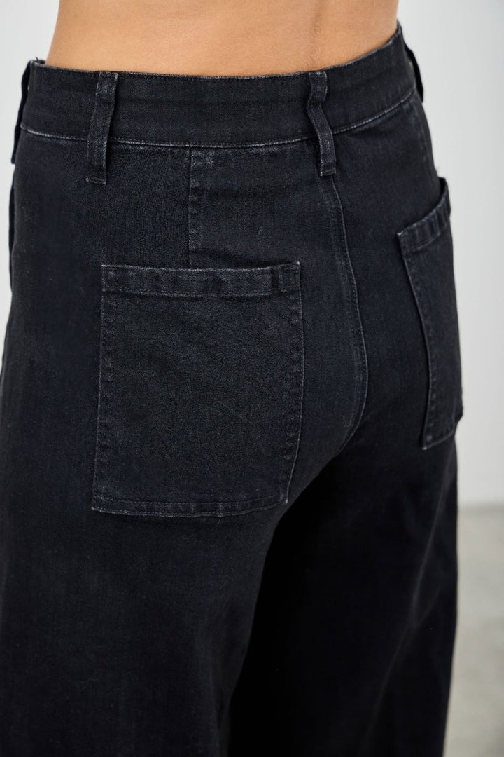 Stretch Denim Jeans – High Waist Straight - Leg Fit - Saige Denim Women&