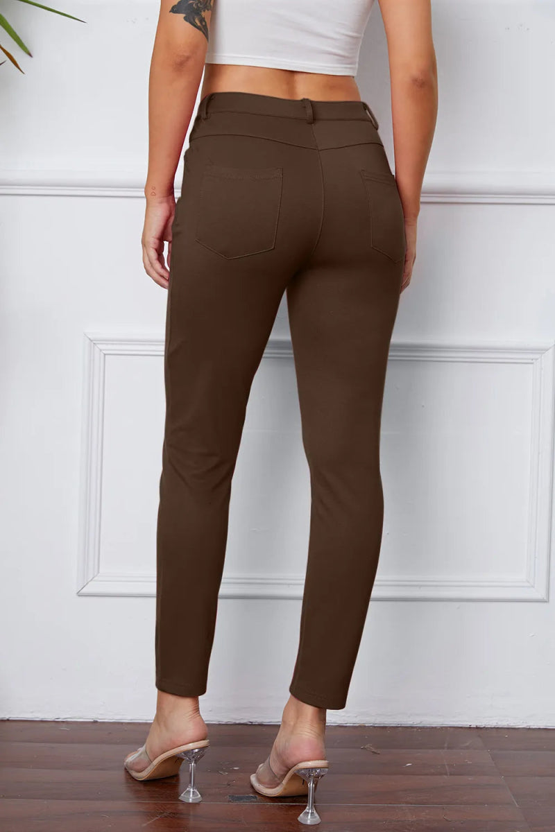 StretchyStitch Pants by Basic Bae - AMVIM