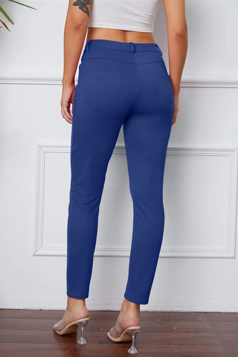 StretchyStitch Pants by Basic Bae - AMVIM