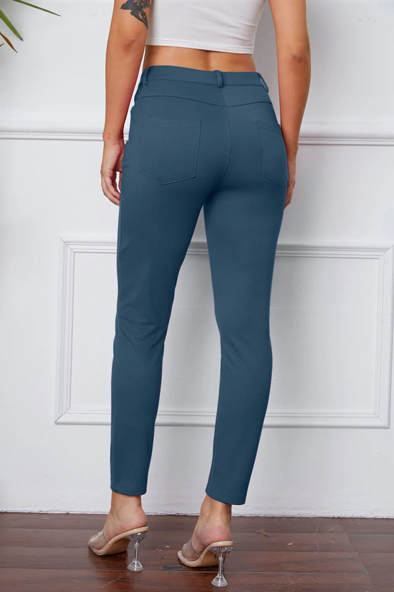 StretchyStitch Pants by Basic Bae - AMVIM