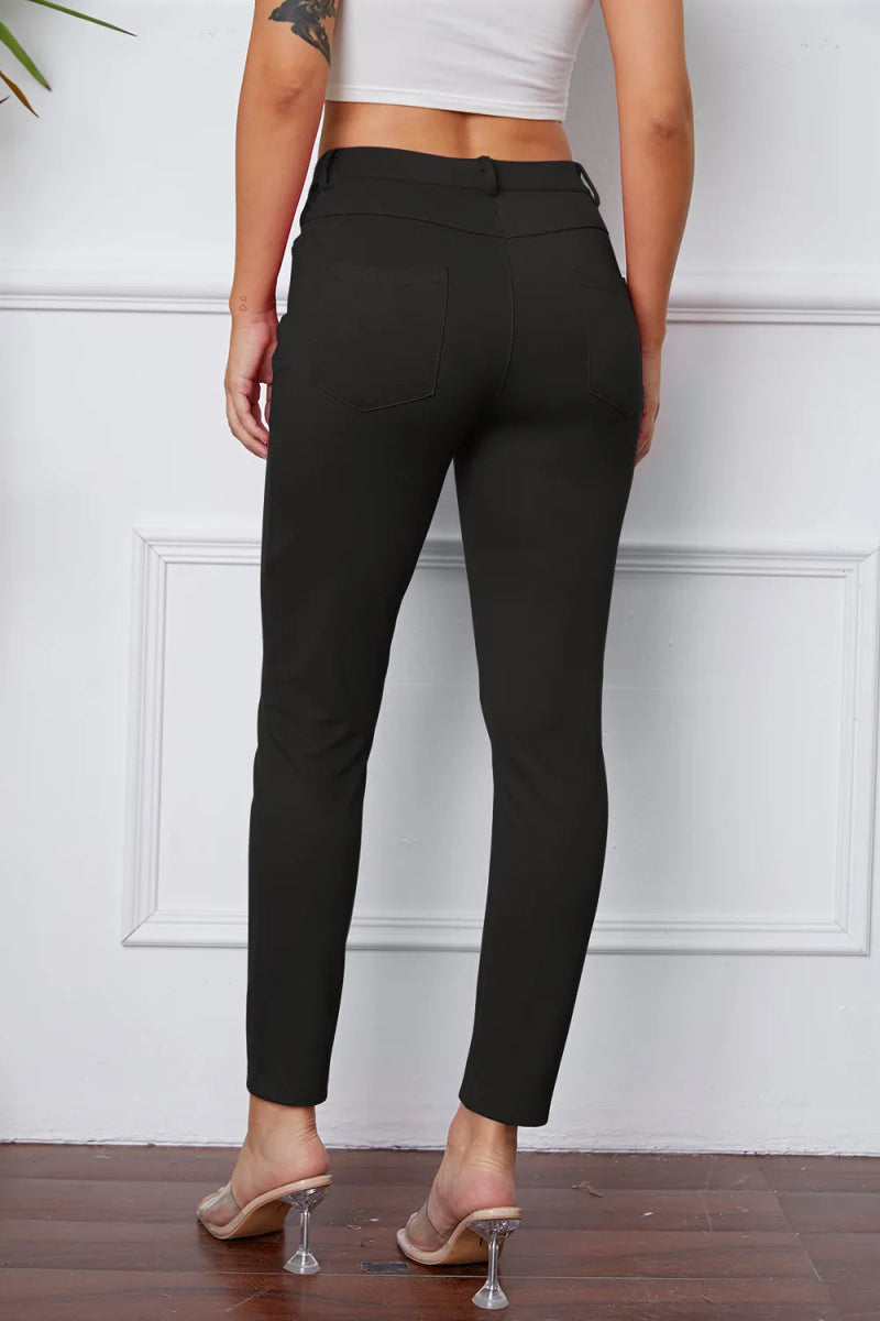 StretchyStitch Pants by Basic Bae - AMVIM