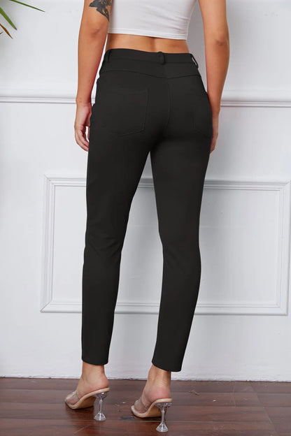 StretchyStitch Pants by Basic Bae - AMVIM