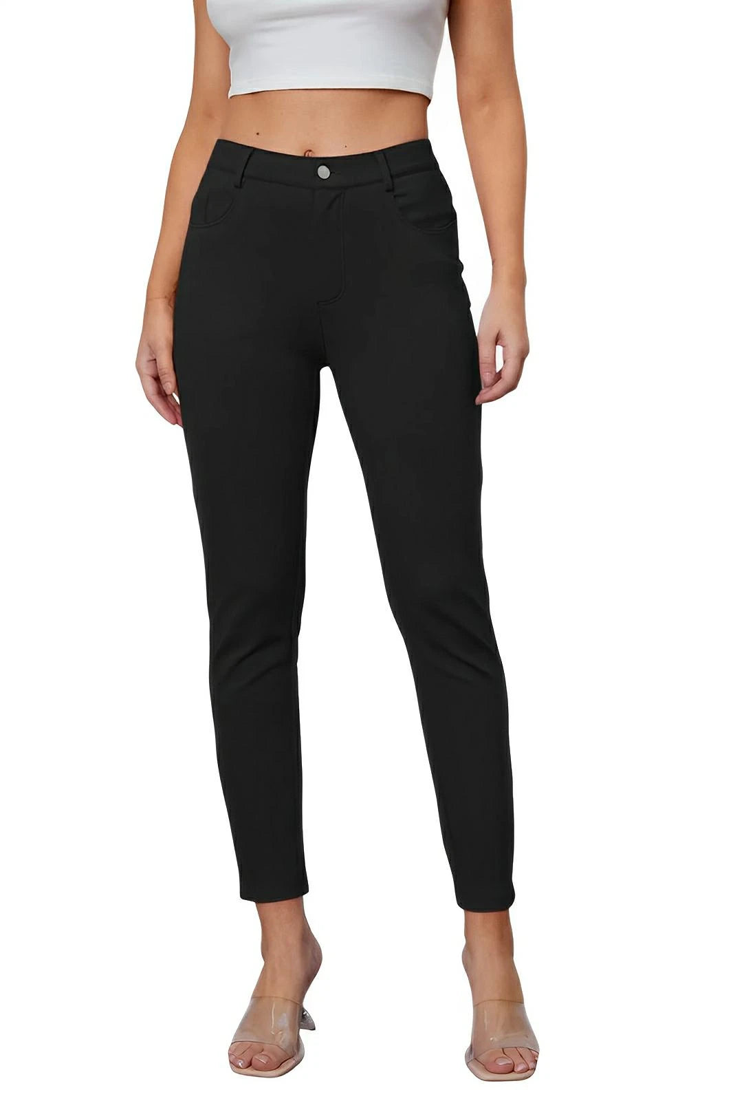 StretchyStitch Pants by Basic Bae - AMVIM