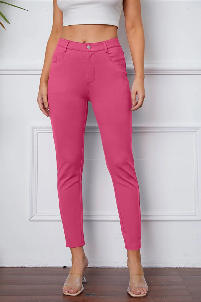 StretchyStitch Pants by Basic Bae - AMVIM