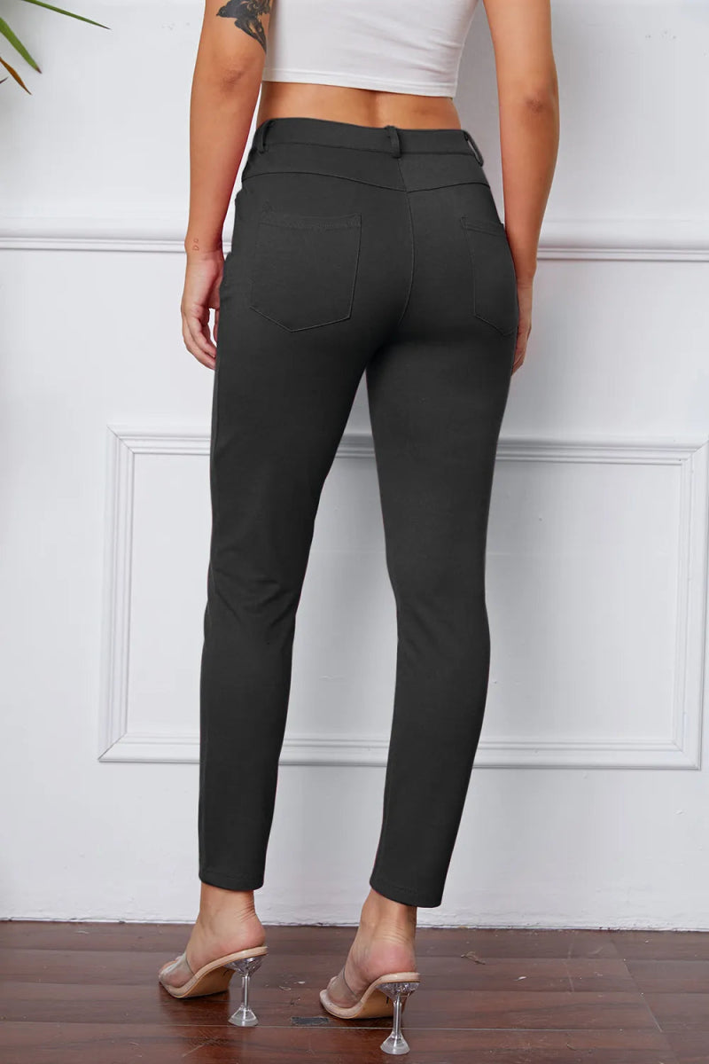 StretchyStitch Pants by Basic Bae - AMVIM