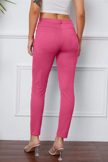 StretchyStitch Pants by Basic Bae - AMVIM