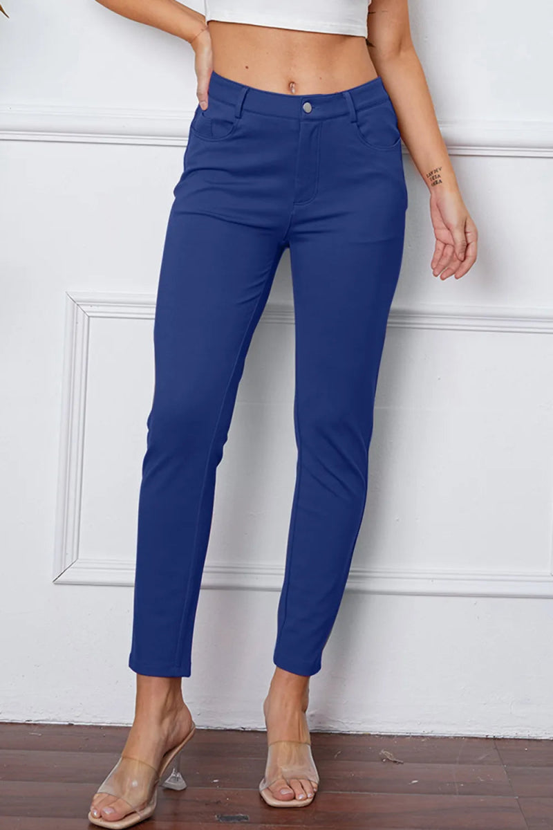 StretchyStitch Pants by Basic Bae - AMVIM