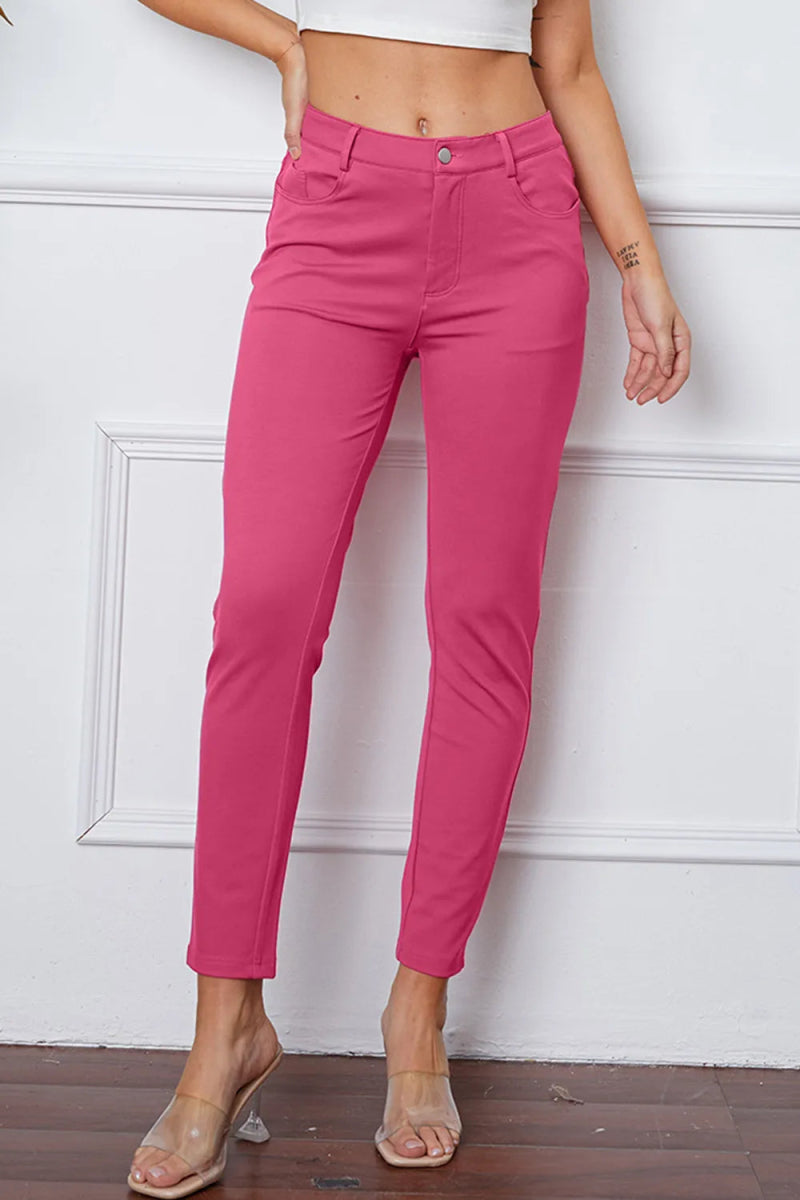 StretchyStitch Pants by Basic Bae - AMVIM