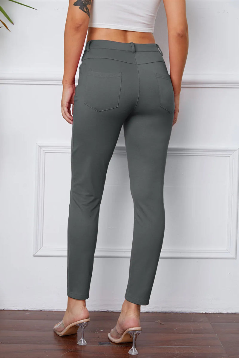 StretchyStitch Pants by Basic Bae - AMVIM