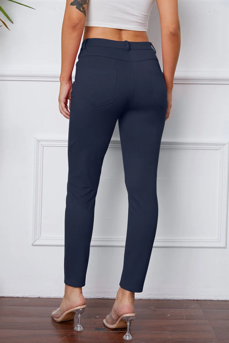 StretchyStitch Pants by Basic Bae - AMVIM