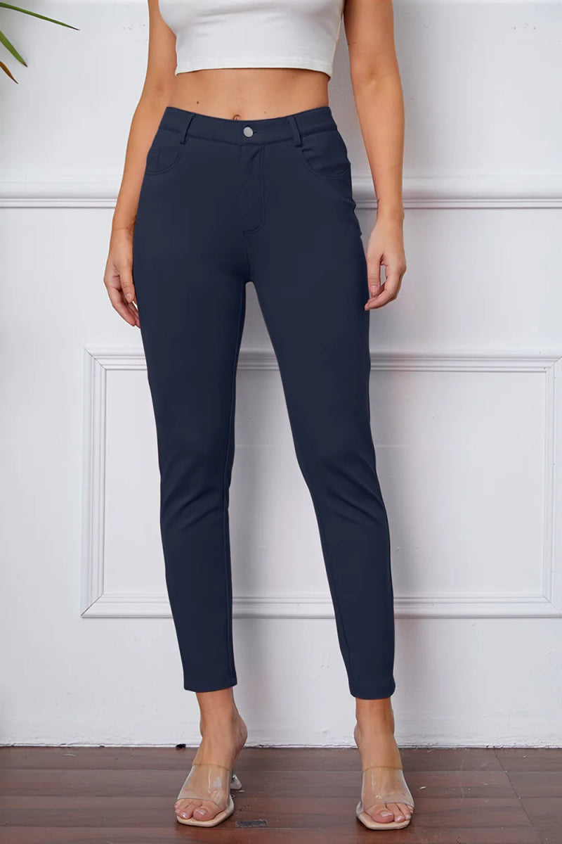 StretchyStitch Pants by Basic Bae - AMVIM