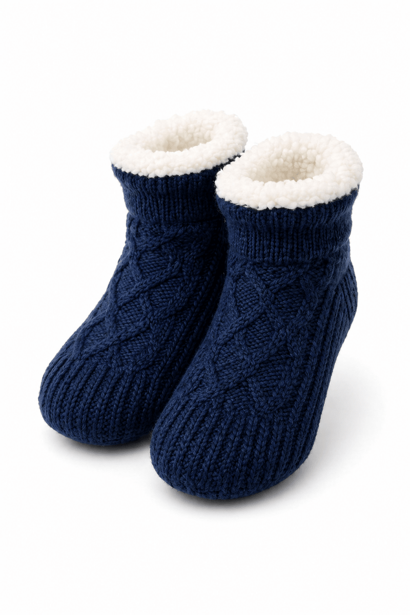 Thermal Non - Slip Socks - Cozy Fleece Lined Winter Women&