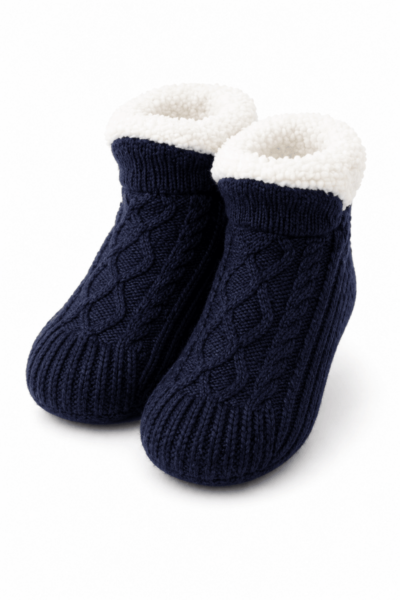 Thermal Non - Slip Socks - Cozy Fleece Lined Winter Women&