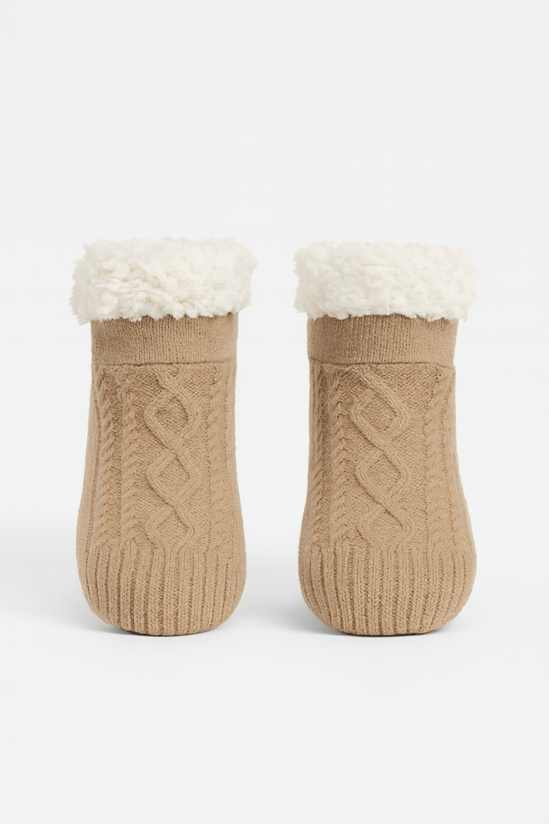 Thermal non - slip socks for home comfort and winter use - AMVIM