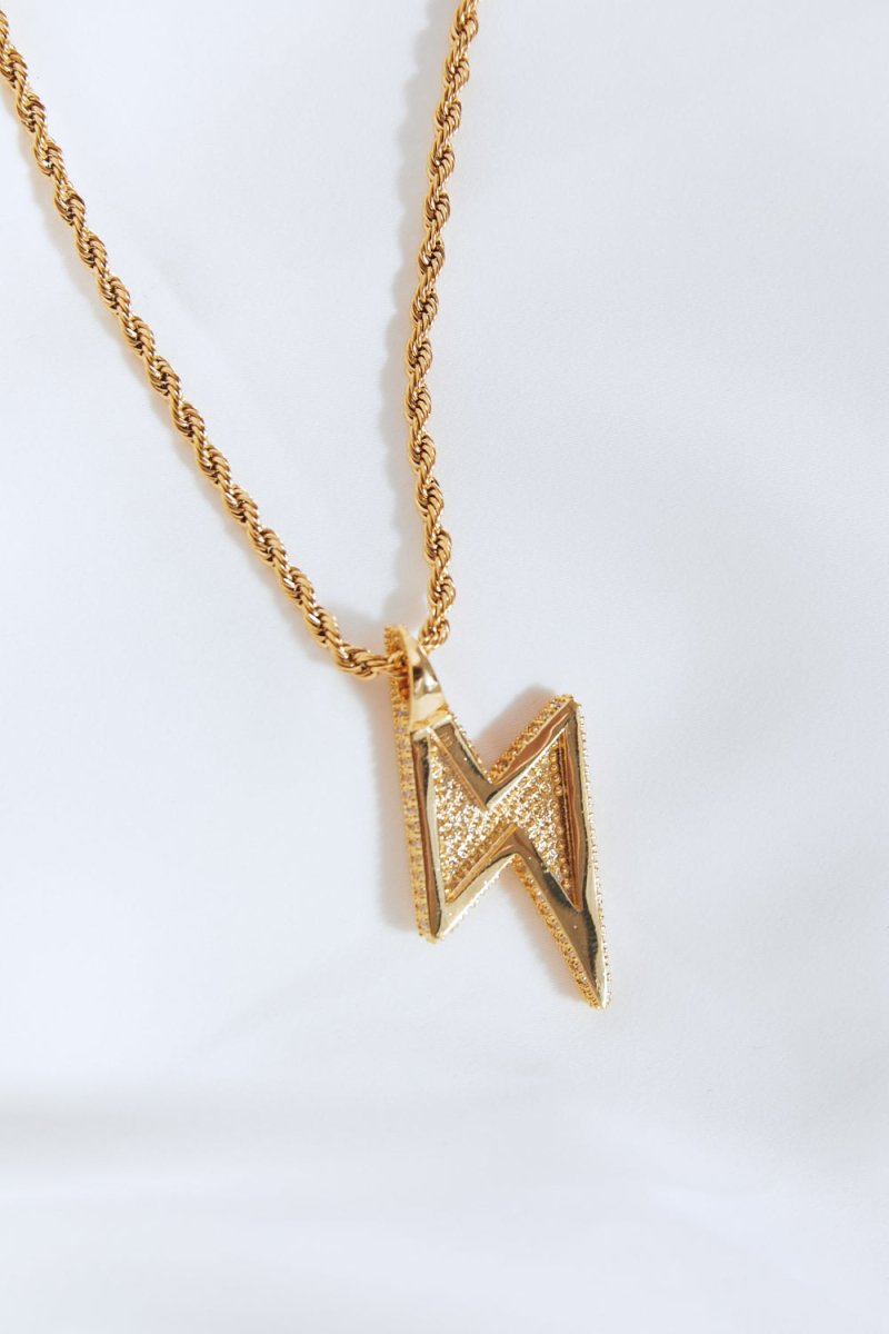 Twisted Chain Cubic Zirconia Necklace for Elegant Looks - AMVIM