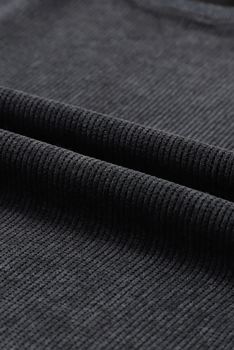 Women’s Sequin Round Neck Sweatshirt Candy Cane - AMVIM